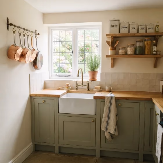 The four-step kitchen in An Cùil