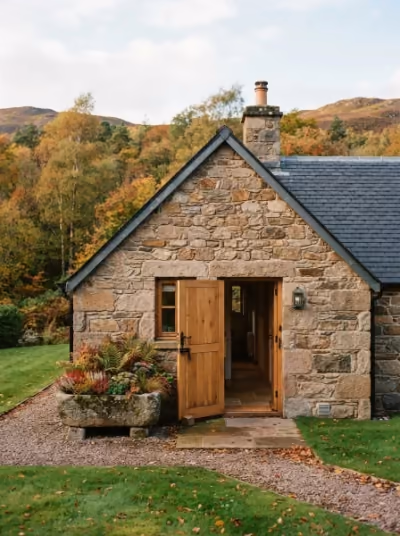 The byre from the yard
